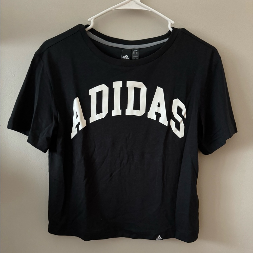 Adidas Crop Top in black, Size XS